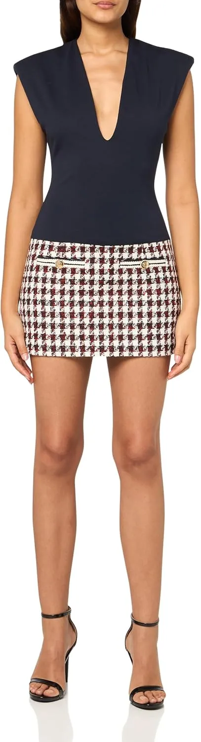 Ronny Kobo Women's Guinevere Boucle Mini Dress
