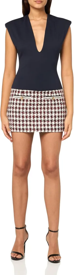 Ronny Kobo Women's Guinevere Boucle Mini Dress