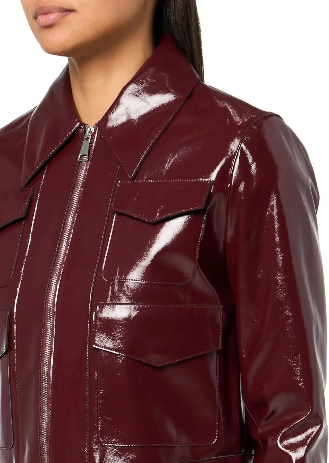 Ronny Kobo Women's Linde Faux Leather Jacket