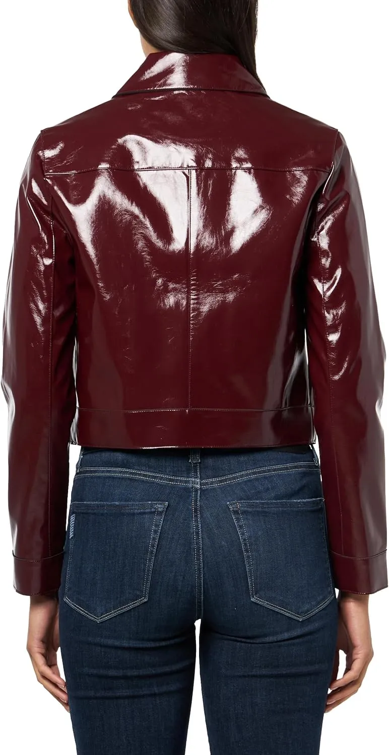 Ronny Kobo Women's Linde Faux Leather Jacket