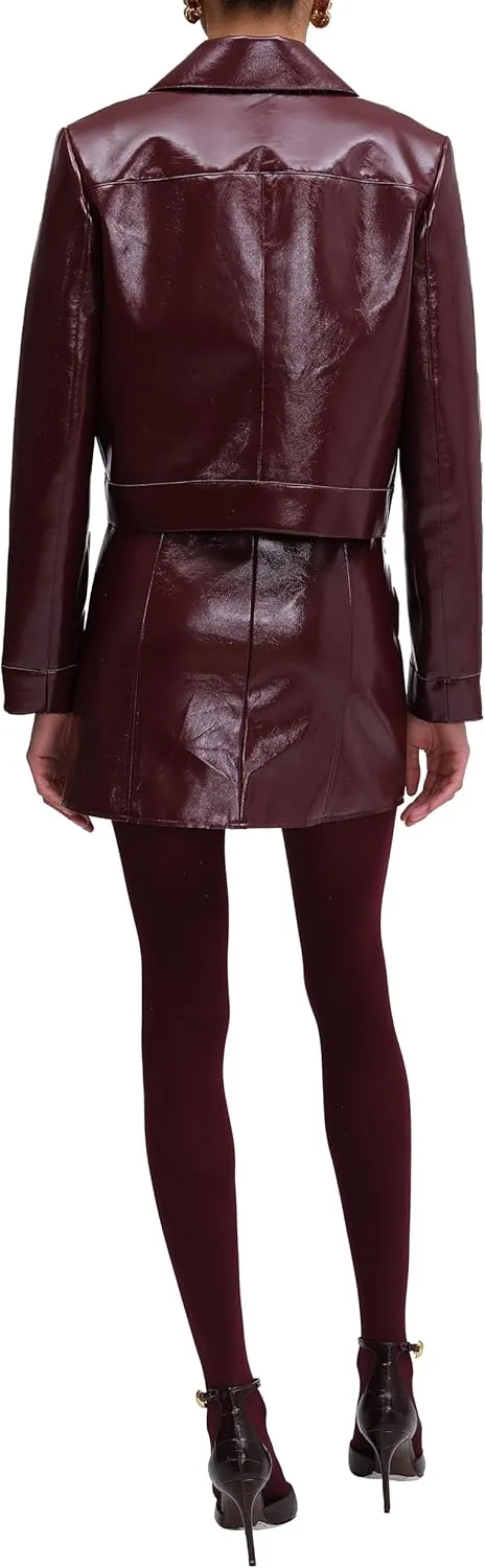 Ronny Kobo Women's Linde Faux Leather Jacket