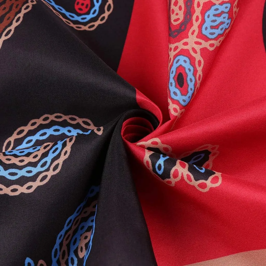 Summer Dresses for Women 2025,Women's African Print Maxi Dresses Casual Plus Size Sleeveless V Neck Beach Sundress