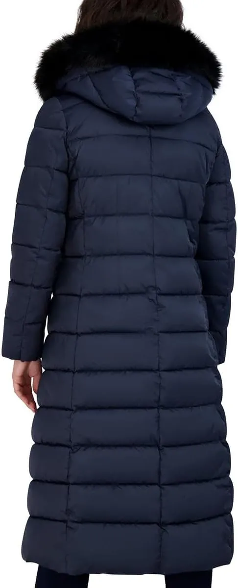 TAHARI T Womens Nellie Puffer Maxi Parka Coat