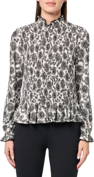 Tommy Hilfiger Women's Mockneck Long Sleeve Knit Sportswear Top
