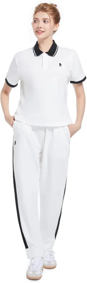 W JIANWANG Women's 2 Piece Lounge Sets for Women Tracksuit Sets Short Sleeve Sweatsuits for Women Travel Outfits