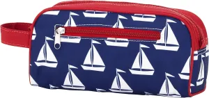 Wholesale Boutique High Fashion Print Men's Travel Kit Toiletry Bag Organizer Can be Personalized (Sailboat)