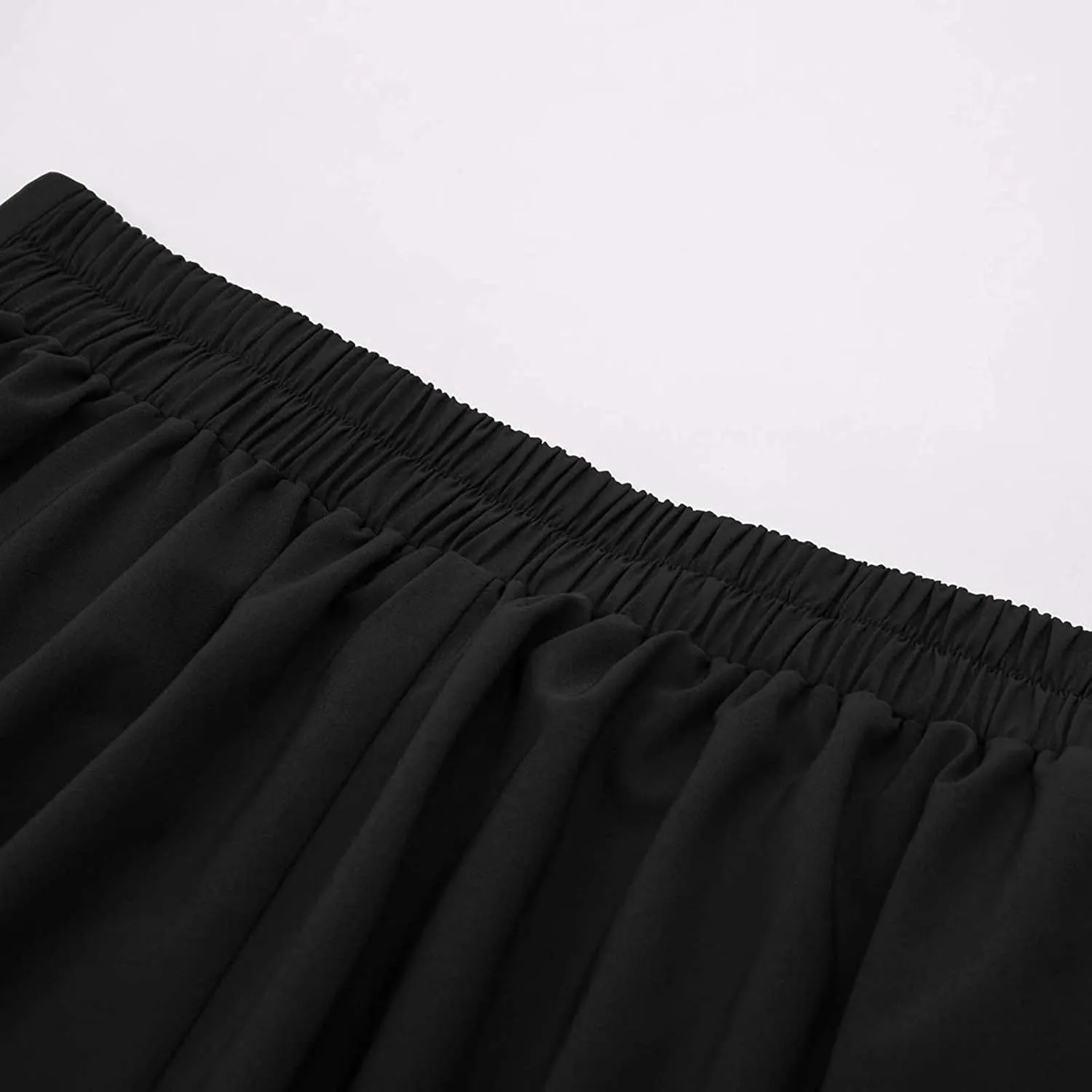 with Pockets High Fashion Vintage Casual Skirt Pleated Skirt Waist Women Skirt High Waist Trumpet Midi Skirt