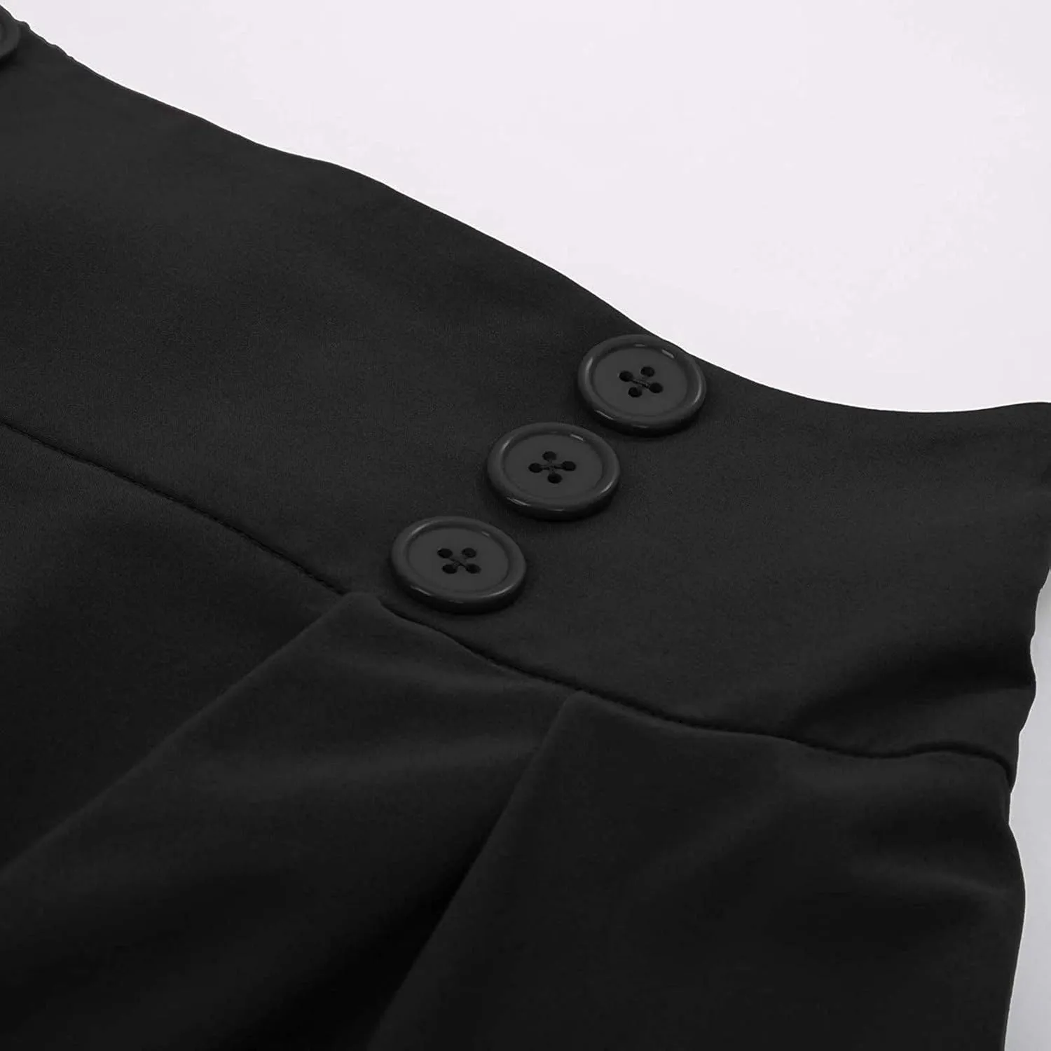 with Pockets High Fashion Vintage Casual Skirt Pleated Skirt Waist Women Skirt High Waist Trumpet Midi Skirt