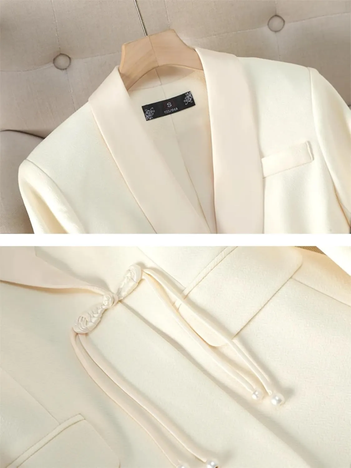 Women Elegant Pant Suit 2 Piece Set Office Ladies Female Business Work Wear Formal Blazer Jacket and Trouser