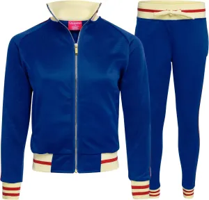 Women's 2 Piece Tracksuit Set - Long Sleeve Sweatshirts and Sweat Pants