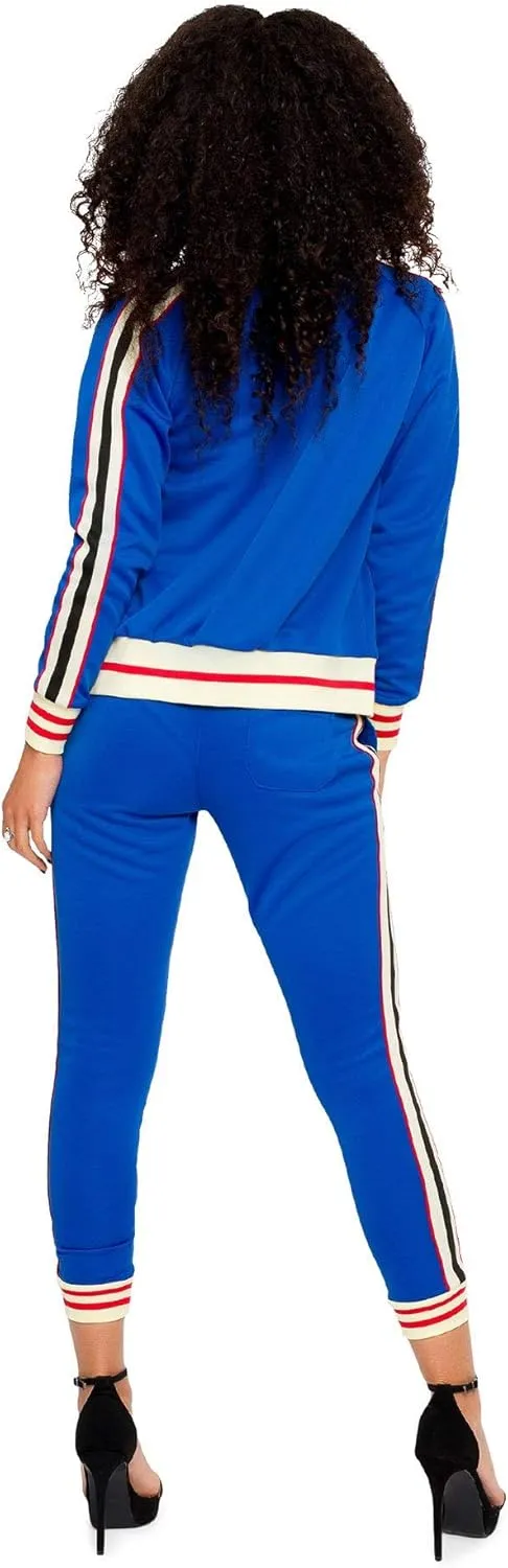 Women's 2 Piece Tracksuit Set - Long Sleeve Sweatshirts and Sweat Pants
