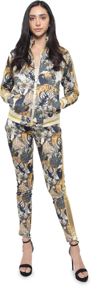 Women's 2 Piece Tracksuit Set - Long Sleeve Sweatshirts and Sweat Pants