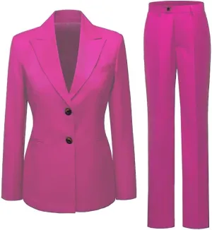 Women's Suiting Work Suit for Office Pant Suits for Women Dressy Pantsuit Women Suits 2 Piece Set Business
